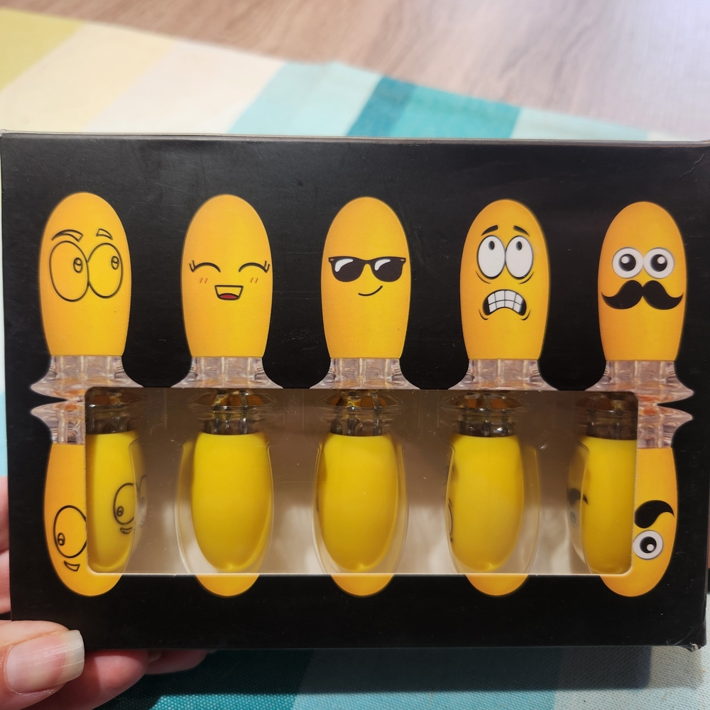 Emoji Bowling Pin Set for Kids